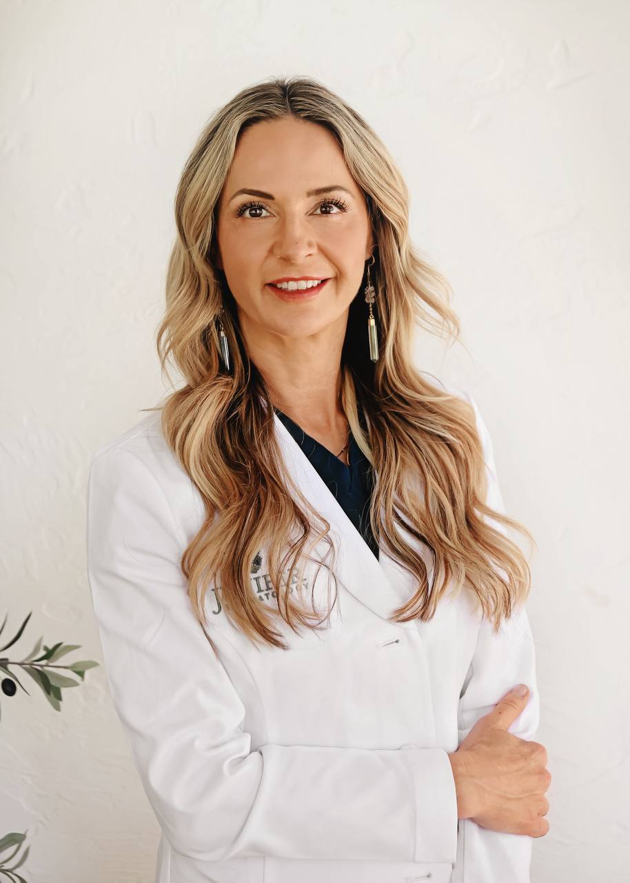 Dr. Karla Pivik, board-certified dermatologist at Juniper Dermatology in Bend, Oregon